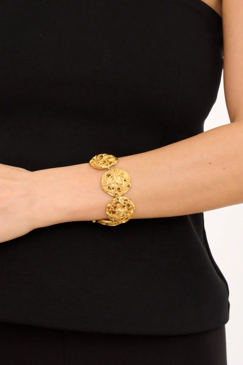 Kiraz Gold Plated Bracelet