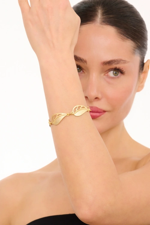 Kiraz Gold Plated Bracelet