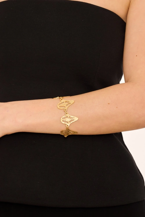 Kiraz Gold Plated Bracelet
