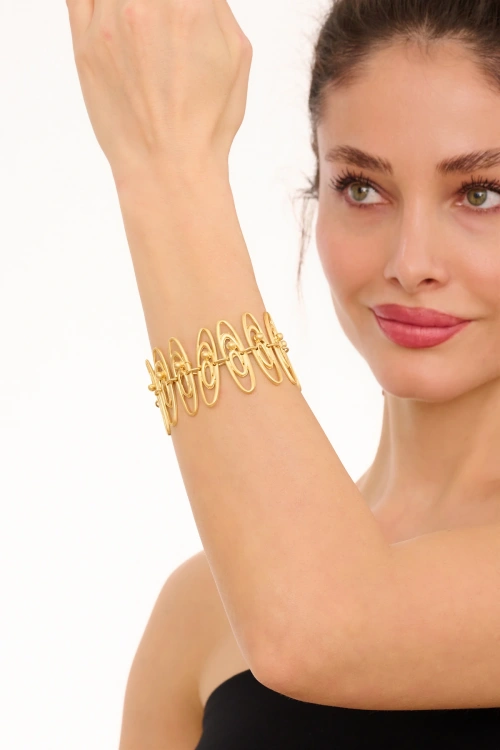 Kiraz Gold Plated Bracelet