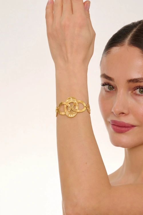 Kiraz Gold Plated Bracelet