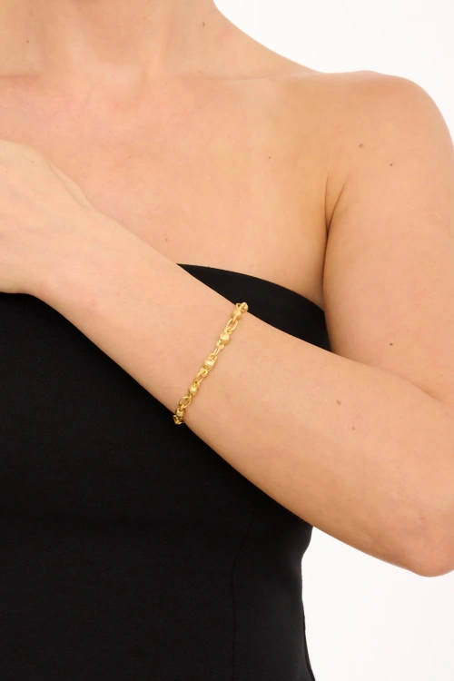 Kiraz Gold Plated Bracelet