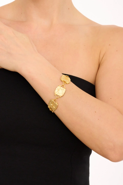 Kiraz Gold Plated Bracelet