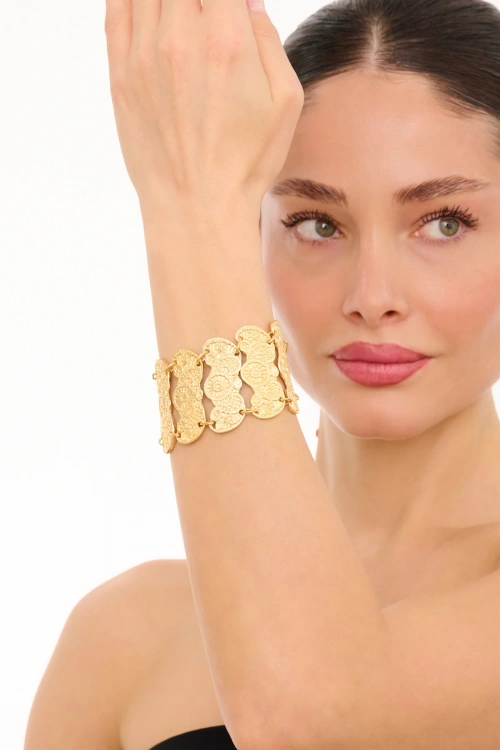 Kiraz Gold Plated Bracelet