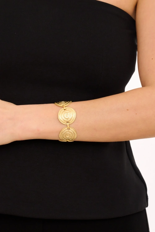 Kiraz Gold Plated Bracelet