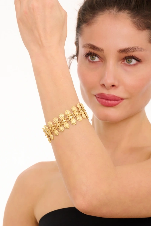 Kiraz Gold Plated Bracelet