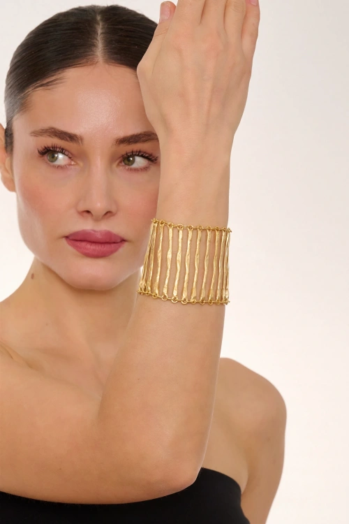 Kiraz Gold Plated Bracelet