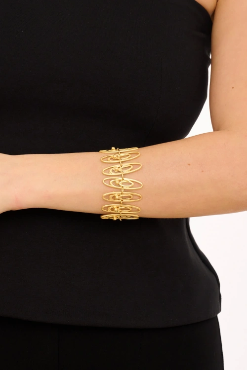 Kiraz Gold Plated Bracelet