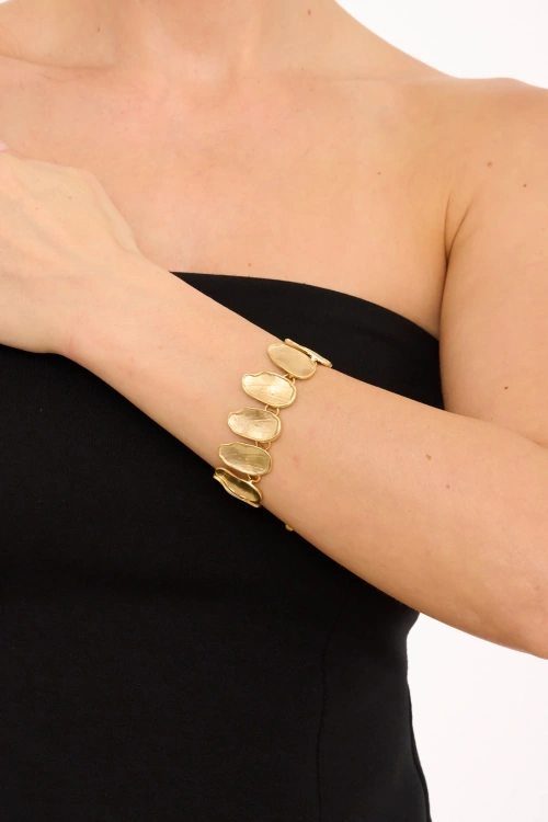 Kiraz Gold Plated Bracelet