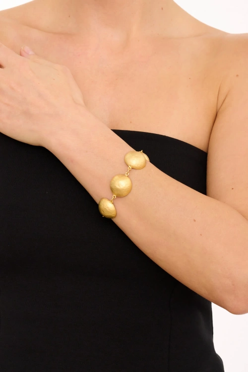 Kiraz Gold Plated Bracelet