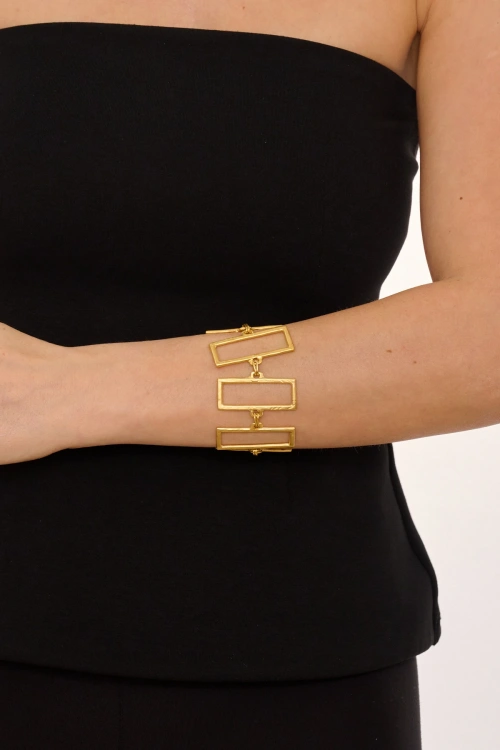 Kiraz Gold Plated Bracelet