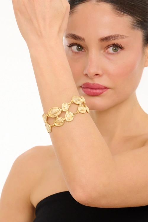 Kiraz Gold Plated Bracelet