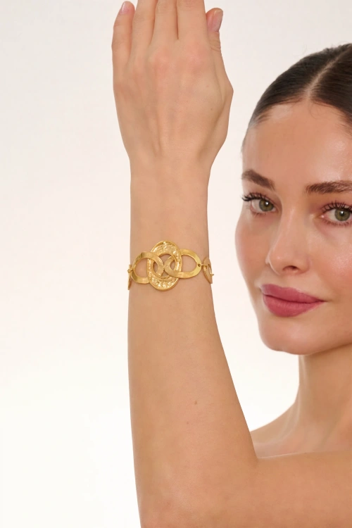 Kiraz Gold Plated Bracelet