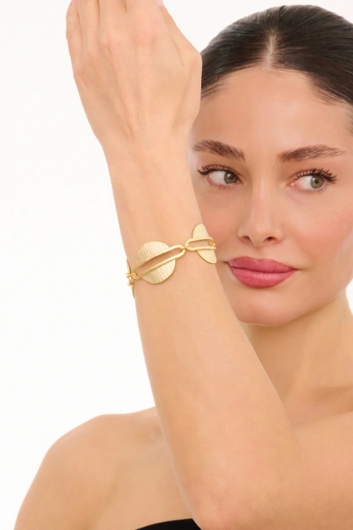 Kiraz Gold Plated Bracelet