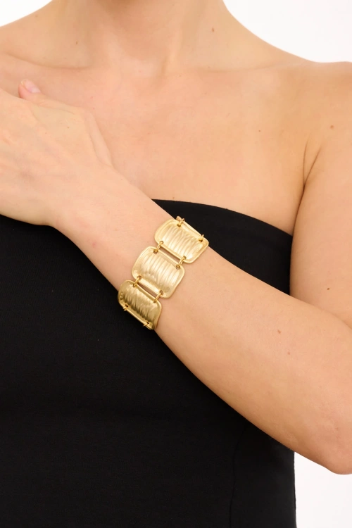 Kiraz Gold Plated Bracelet