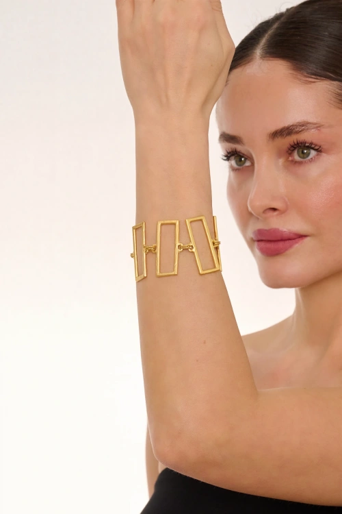 Kiraz Gold Plated Bracelet