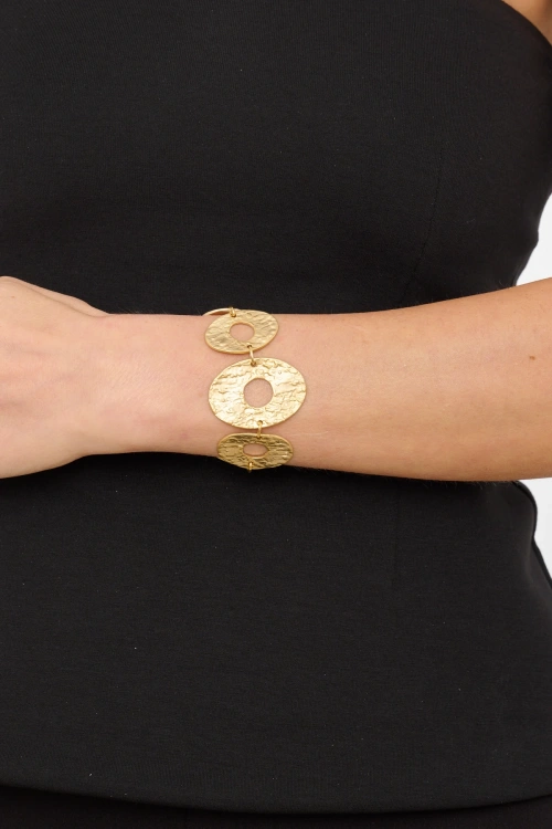 Kiraz Gold Plated Bracelet