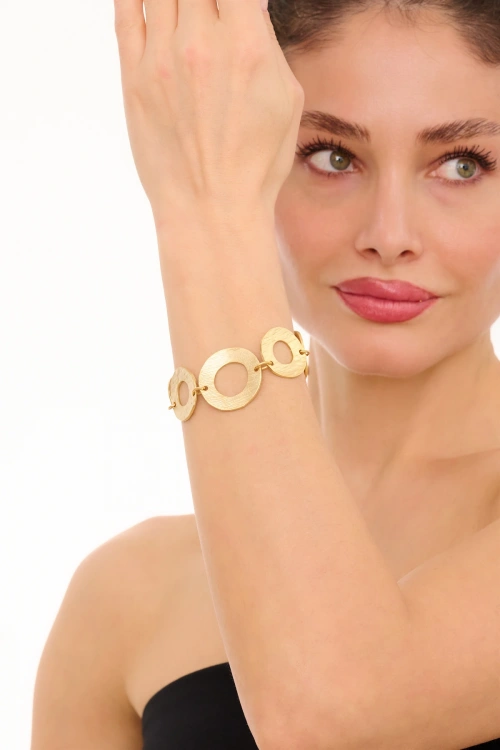 Kiraz Gold Plated Bracelet