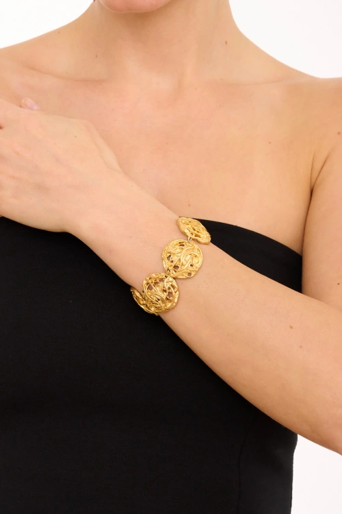 Kiraz Gold Plated Bracelet