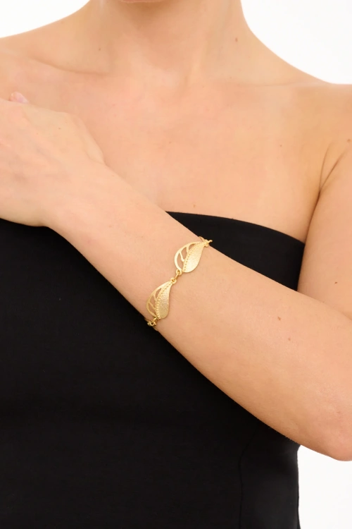 Kiraz Gold Plated Bracelet