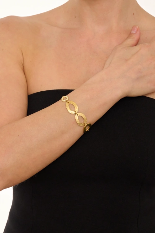 Kiraz Gold Plated Bracelet