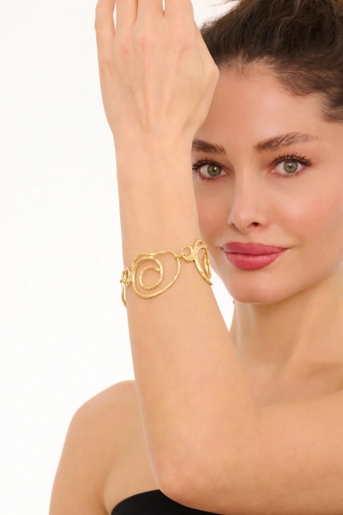 Kiraz Gold Plated Bracelet