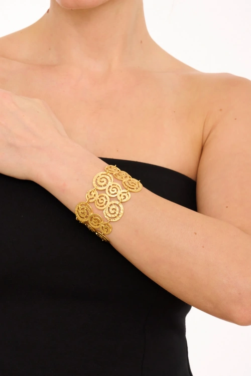 Kiraz Gold Plated Bracelet
