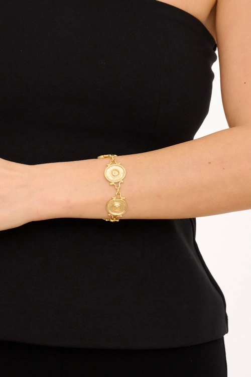 Kiraz Gold Plated Bracelet
