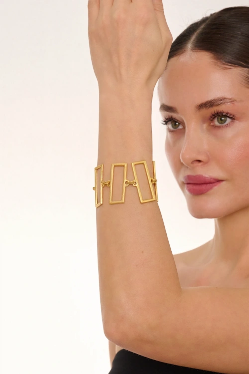 Kiraz Gold Plated Bracelet