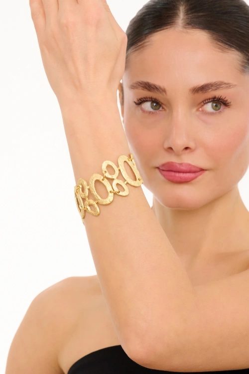Kiraz Gold Plated Bracelet