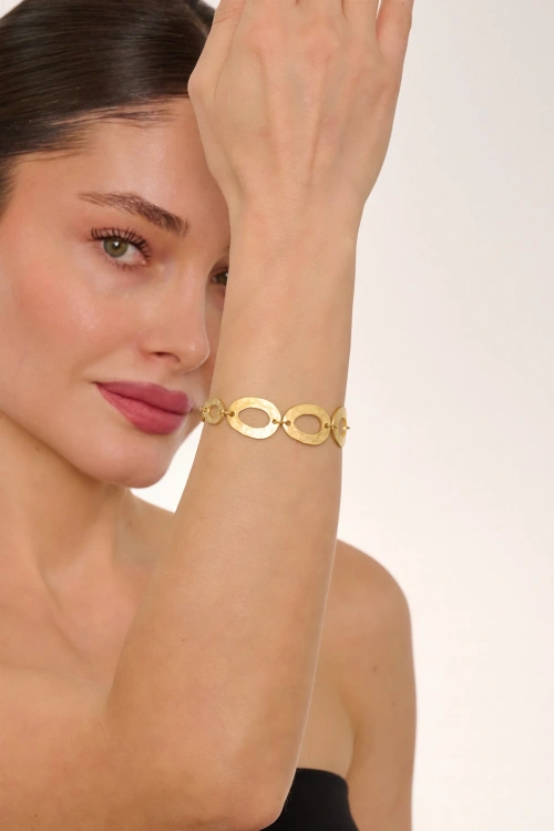 Kiraz Gold Plated Bracelet