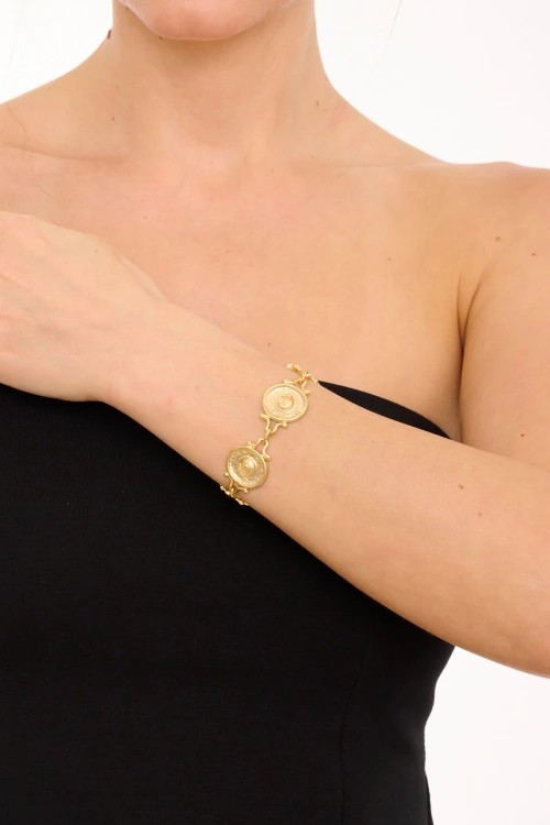 Kiraz Gold Plated Bracelet