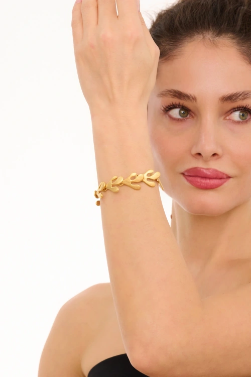 Kiraz Gold Plated Bracelet