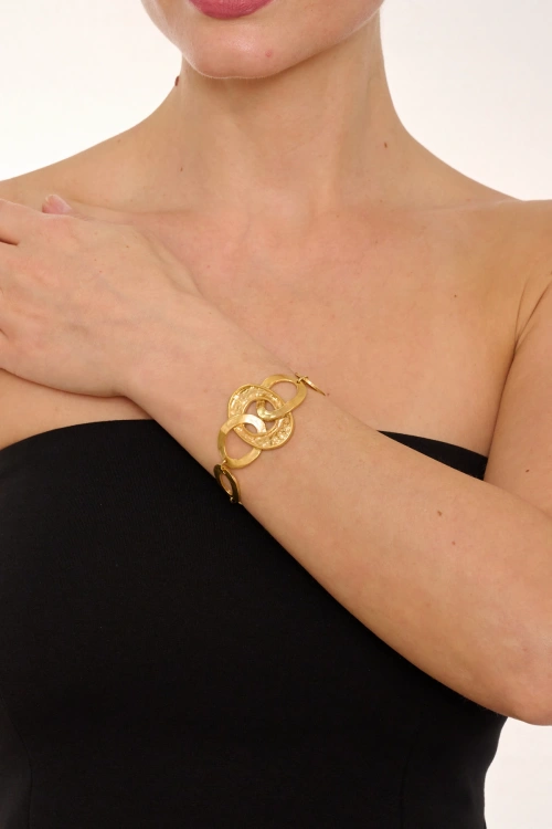 Kiraz Gold Plated Bracelet