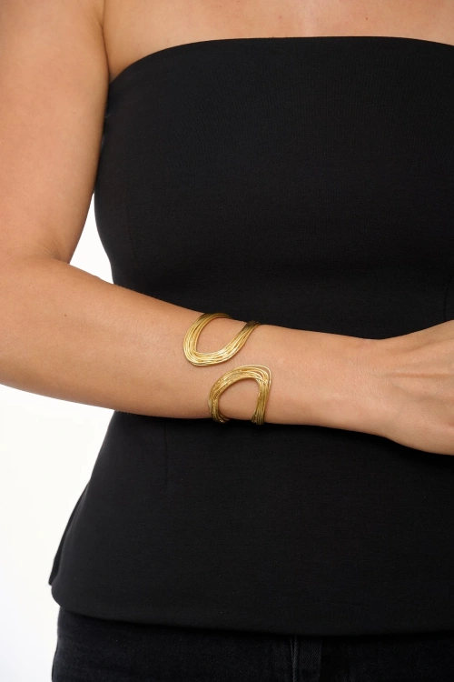 Kiraz Gold Plated Bracelet