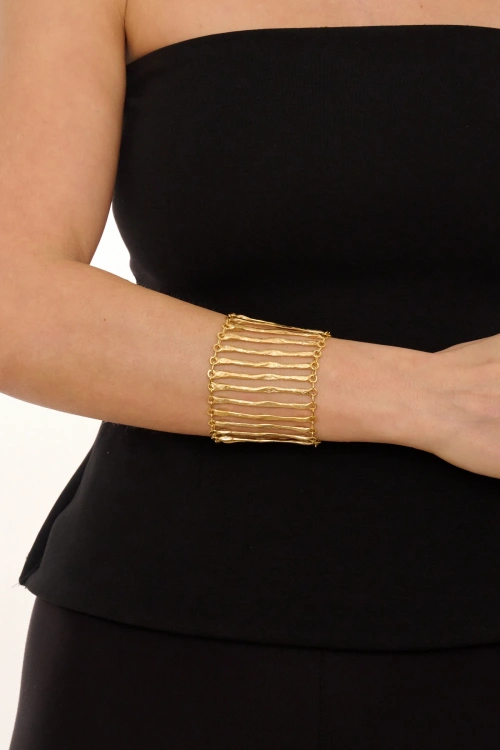 Kiraz Gold Plated Bracelet