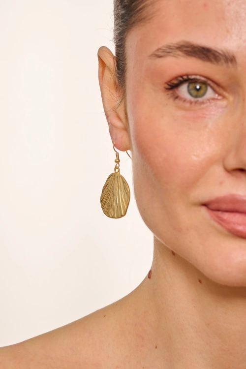 Kiraz Gold Plated Earring