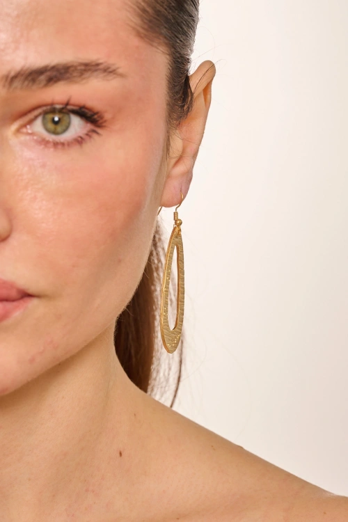 Kiraz Gold Plated Earring