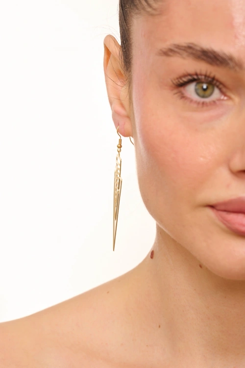 Kiraz Gold Plated Earring