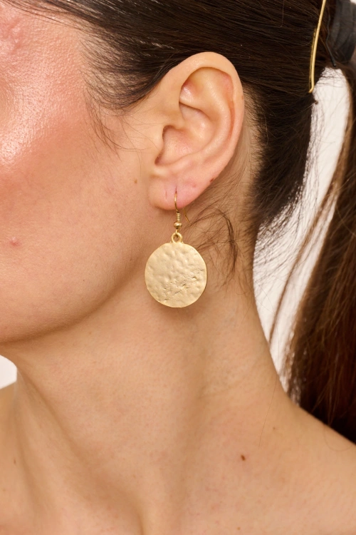 Kiraz Gold Plated Earring