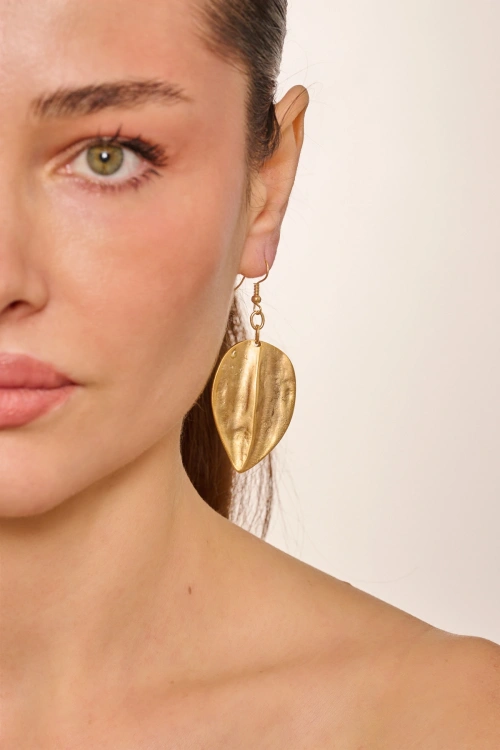 Kiraz Gold Plated Earring