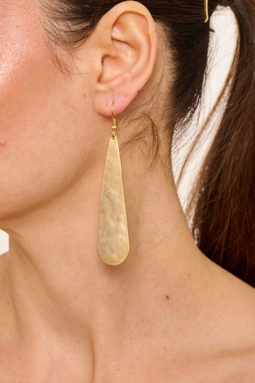 Kiraz Gold Plated Earring