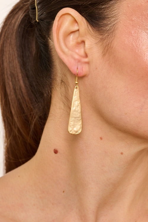 Kiraz Gold Plated Earring