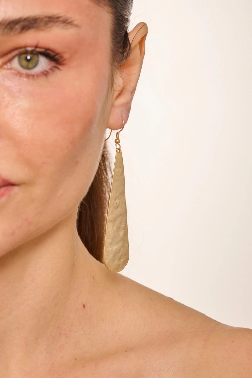 Kiraz Gold Plated Earring