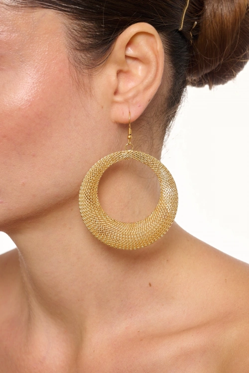 Kiraz Gold Plated Earring