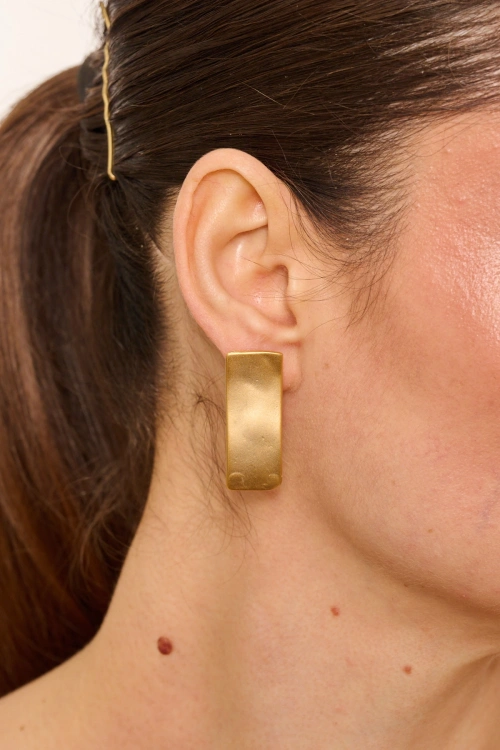 Kiraz Gold Plated Earring
