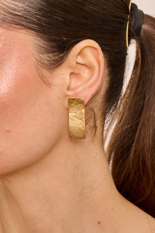 Kiraz Gold Plated Earring