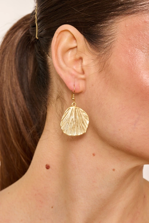Kiraz Gold Plated Earring