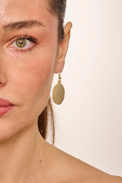 Kiraz Gold Plated Earring