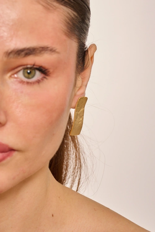 Kiraz Gold Plated Earring